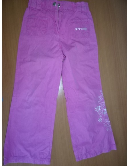 Pantaloni sprt cu floricele