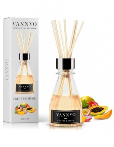 Odorizant cu betisoare VANNYO 100ml Frutti Musk