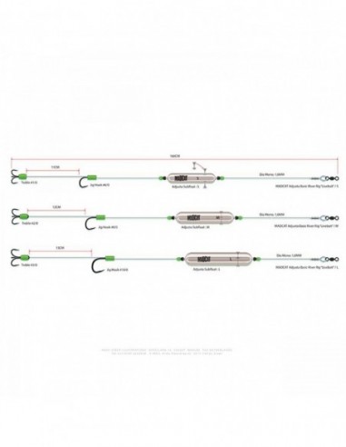 Rig Somn Madcat 6/0 Adjusta Basic...