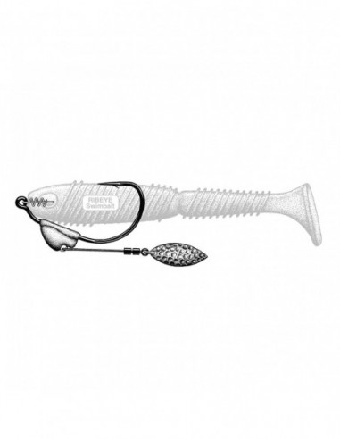 Jig Owner 5164 No.5/0 1/4oz Flashy...