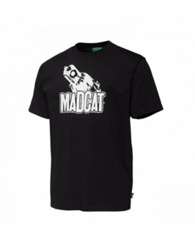 Tricou Madcat Clonk, Marime L, Black...