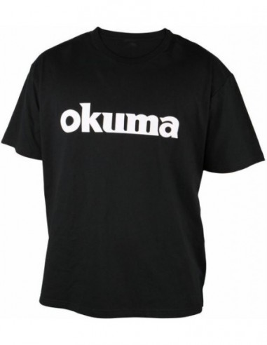 Tricou Okuma Motif Black, Negru