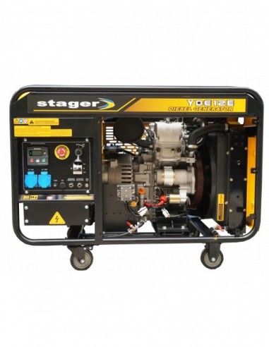 Generator monofazat diesel 10kW Open...