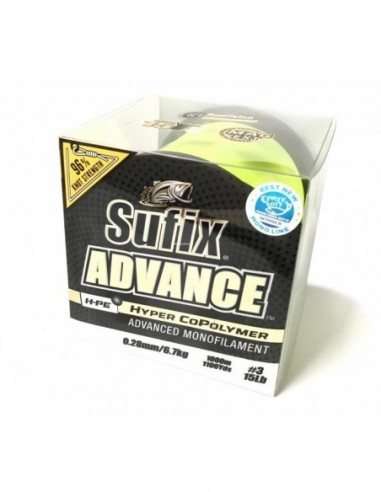 Fir monofilament Sufix ADVANCE 1000M...