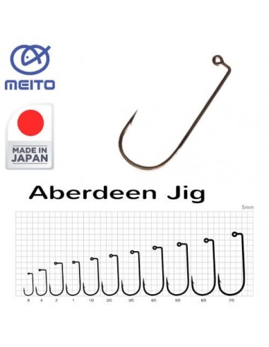 Jig Meito Hooks Aberdeen Jig...