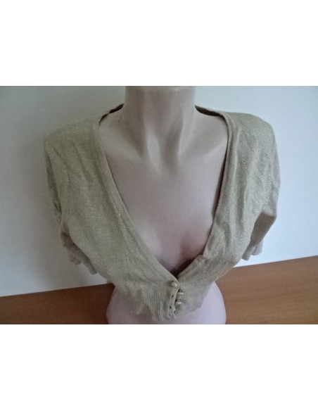 Bluza scurta dama crem