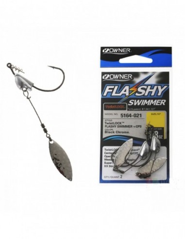 Jig Owner 5164 Flashy Swimmer Blade,...