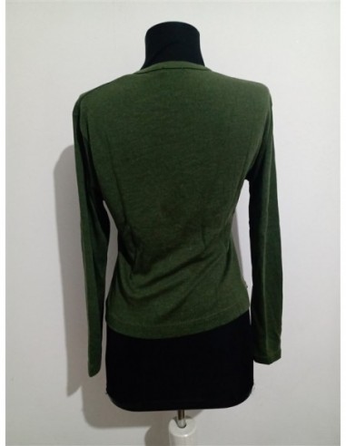 Bluza casual verde