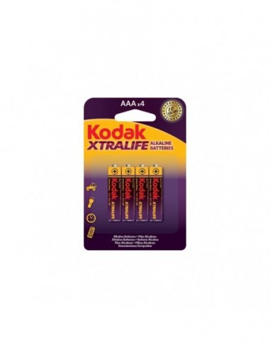 Set 4 baterii R3 AAA Kodak, alcaline,...