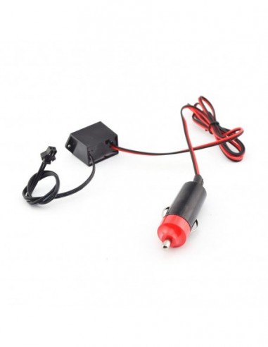 Invertor El Wire dc 12v Auto 0-3m...