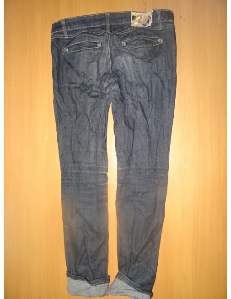 Jeans negri simpli lungi