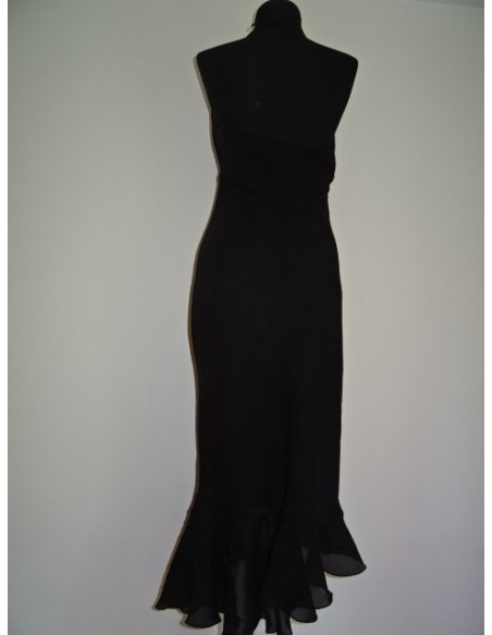 Rochie neagra dama eleganta