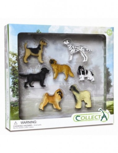 Set 7 figurine Caini - Collecta