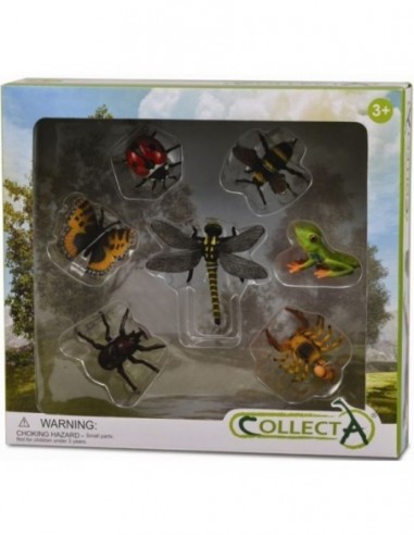 Set 7 figurine insecte Collecta