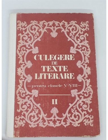 Culegere de texte literare - Pentru...