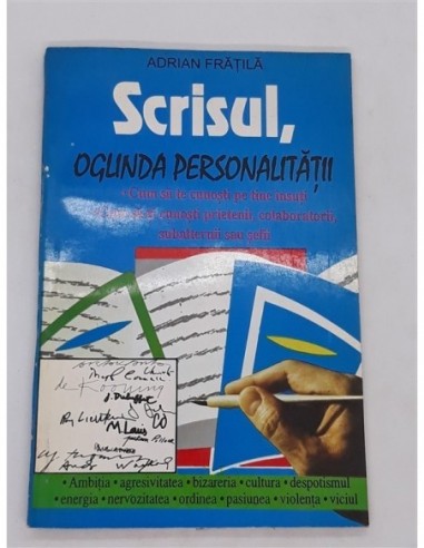 Carte Scrisul, oglinda personalitatii...