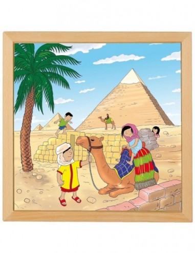 Puzzle Minunile Lumii Piramide - Educo