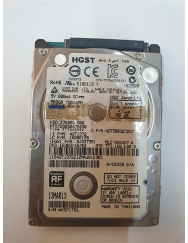 Hard Disk Laptop 500GB HGST SATA...