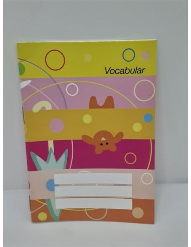 Vocabular 24 file model multicolor Cora