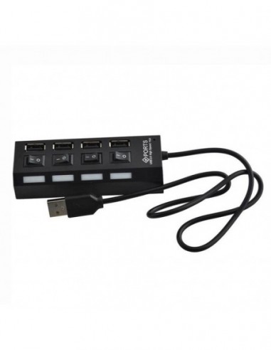 Distribuitor Hub 4 porturi USB 2.0 cu...