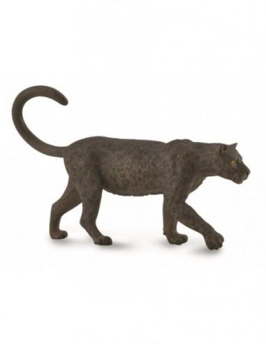 Figurina Leopard negru pictata manual...