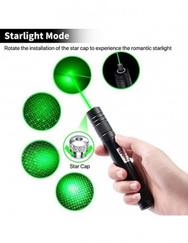 Laser pointer Verde cu jocuri de...