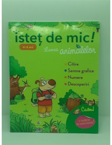 Istet de mic Lumea animalelor 4-6 ani