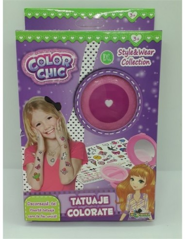 Set tatuaje Color Chic Style & Wear