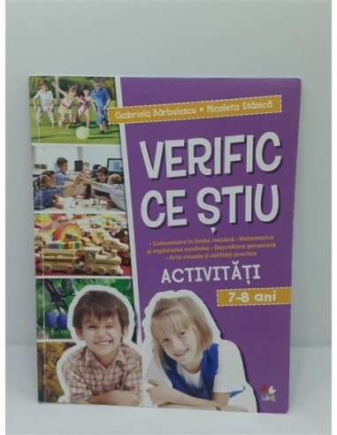 Verific ce stiu Activitati scolare...