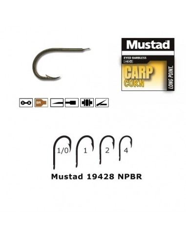 Carlig Mustad Bronz Revers Cioc...