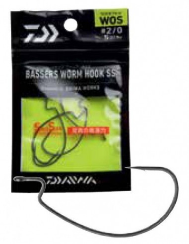 Carlig Daiwa Offset Bassers Worm,...