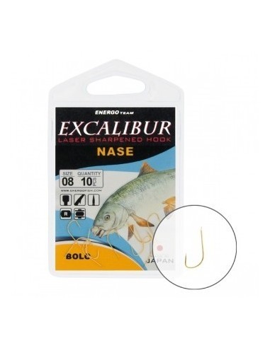 Carlige Excalibur Nase Bolo Red,...