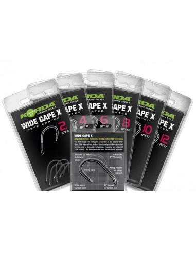 Carlige Korda Wide Gape X, Nr. 10,...