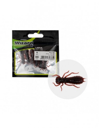 Naluca Larva Wizard Soft Lure,...