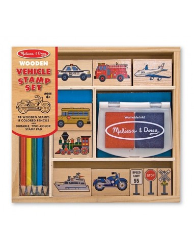 Set de stampile Vehicule Melissa and...