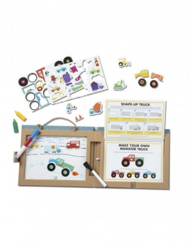 Set de Creatie Camioane Melissa & Doug