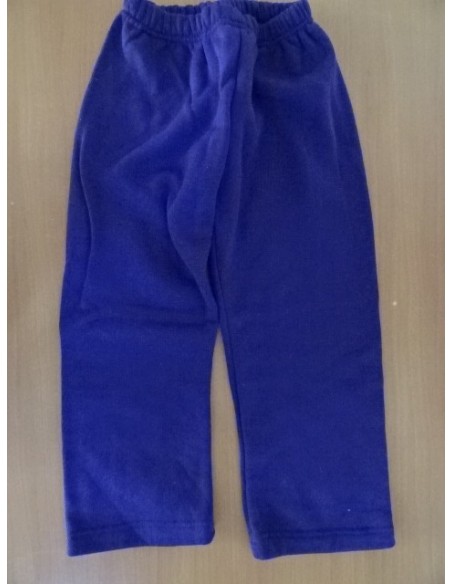 Pantaloni sport copii mov simpli