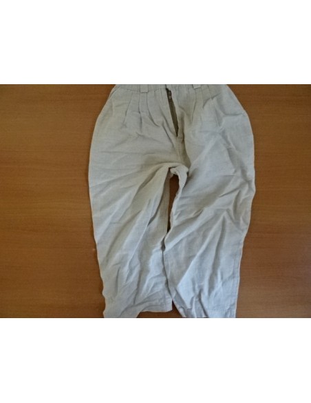 Pantaloni crem copii simpli