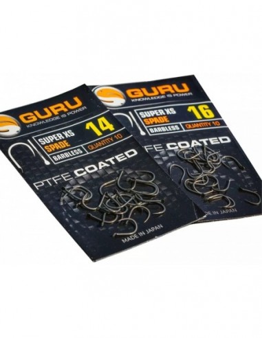 Carlige Guru Super XS Spade Barbless,...