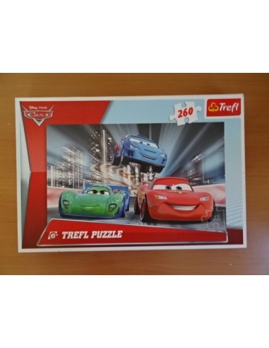 Puzzle 260 pcs 3 masini Disney Pixar Cars