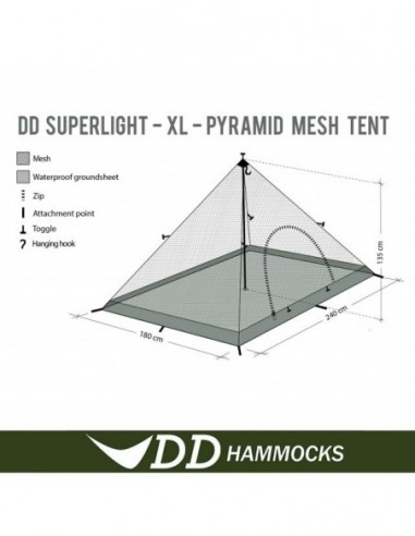 Cort DD Hammocks SuperLight Pyramid...