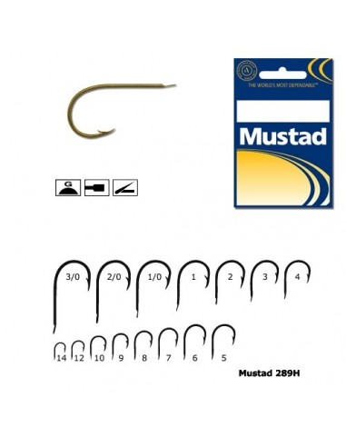 Carlig Mustad Auriu M289H Cioc de...