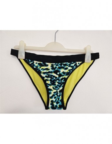 Slip de baie multicolor cu elastic...