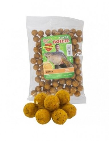 Boilies Benzar Turbo Boilie, Miere,...