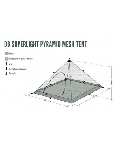 Cort 1 Persoana DD SuperLight...