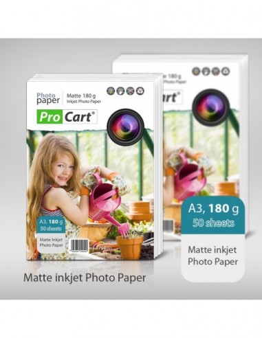 Hartie foto mata 180g a3