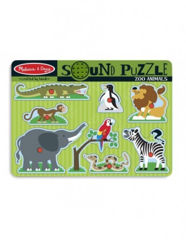 Melissa & Doug - Puzzle de lemn cu...