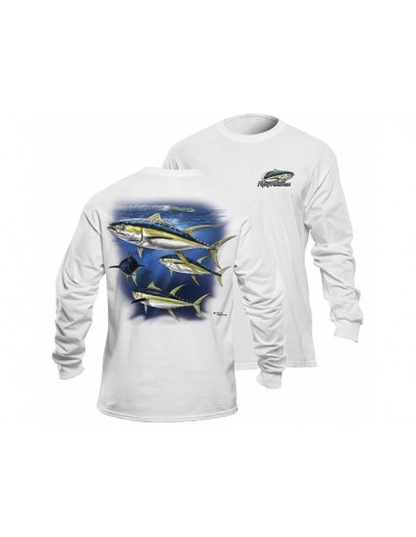 Flying Fisherman Yellowfin Tuna White...