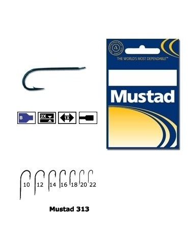 Carlig Mustad Concurs M313, Tija...