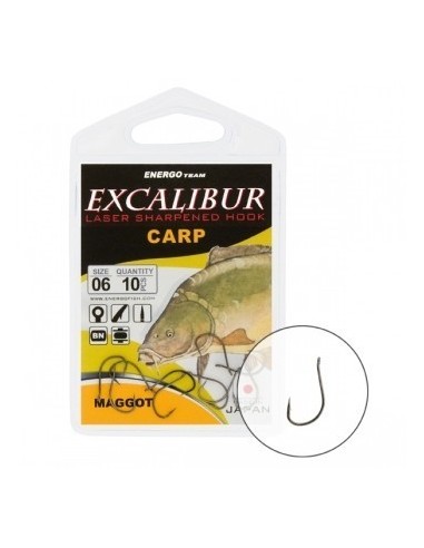 Carlige Excalibur Carp Maggot NS,...